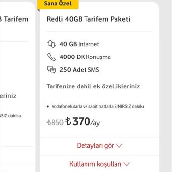 Vodafone Anormal Fiyat Artışı