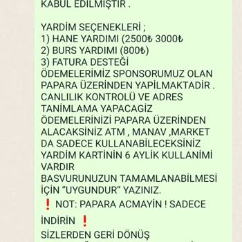 Vakıflar Genel Müdürlüğü Yardım Vakfı Altında