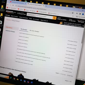 Amazon Karaf Siparişi 405-7092243-8024314