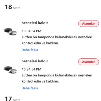 PHILIPS Ev Aletleri Philips 7000 Seri Robot Süpürge Ön Tampon Hatası