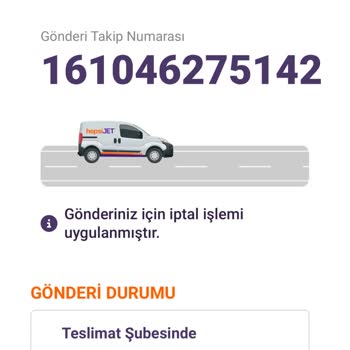 Hepsijet Kurumsallıktan Çok Uzak.