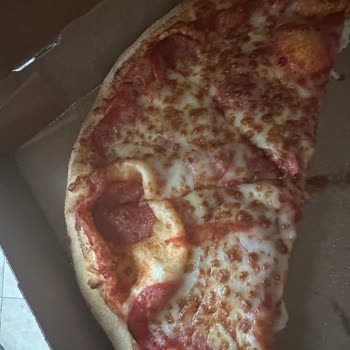 Domino's Pizza Pizzadan Kıl Çıktı