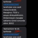 Turkcell 0850'li Numaralardan Gelen Sürekli Sesli Mesaj/arama