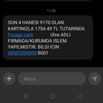 Fruugo Sitesini Şikayet Ediyorum.