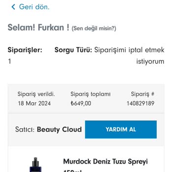Fruugo Sitesini Şikayet Ediyorum.