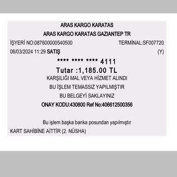 Aras Kargo Çift Çekim Mağduriyeti Ve İade Sorunu