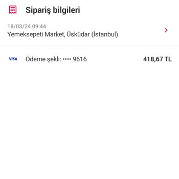 Yemek Sepeti Ödeme Alıp Ürün Getirmiyor!