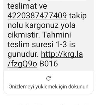 Aras Kargo Sahrayıcedit Şubesi Asla Teslimat Yapmıyor