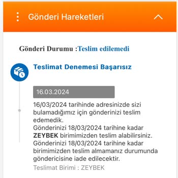 MNG Kargo Evde Olmama Rağmen Olmadığımı İddia Ediyor