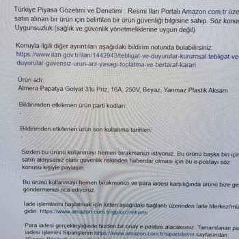 Amazonun Yaptığı Terbiyesizlik