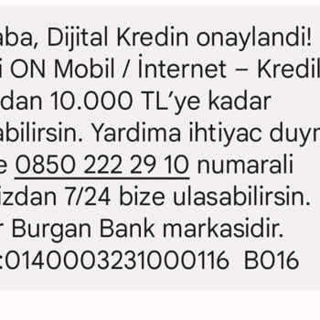 Burgan Bank On Faizsiz Kredi