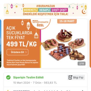 Migros Sanal Market Mağduriyeti