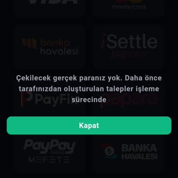 7Slots Paramı Geri Alamıyorum