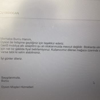 Dyson Mobilya Altı APARATI/SATIŞ Temsilcisi