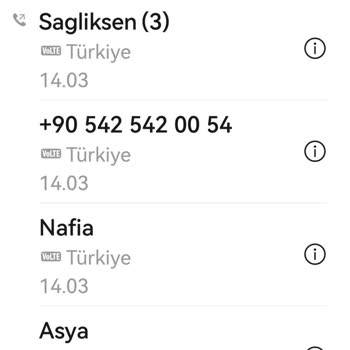 Vodafone Müşteri Temsilcisinin Araması