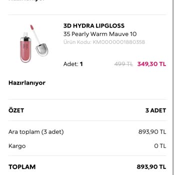 Kiko Milano Kiko Kargo Gecikme