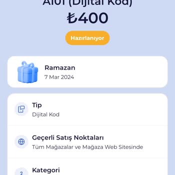 A101 Multiflex Dönüştürme Kodu Hatası