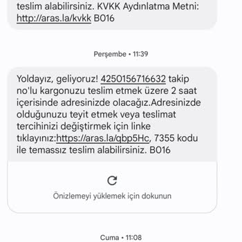 Aras Kargo Kargo Teslimatında Yaşanan Sorunlar