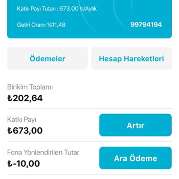 Türkiye Hayat Emeklilik Aylar Öncesinden Dondurulan BES Hesabım Adına Bilgim Dışı Para Çekti