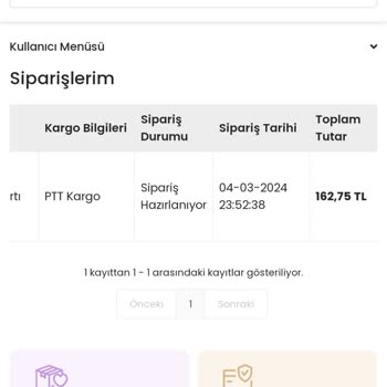 İndeks Kitap Kargoya Vermeme Sorunu