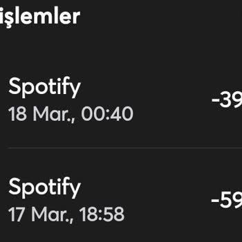 Spotify 2 Kere Ödeme Aldı.