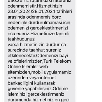 Türk Telekom Açma Kapama Ücreti