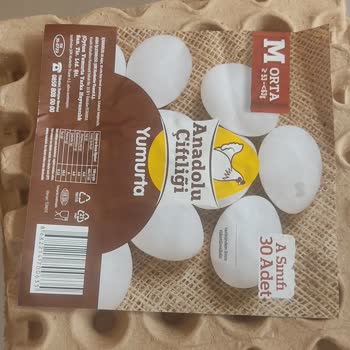 Anadolu Çiftliği Şok Market Yumurta Bozuk İade Yapılmıyor
