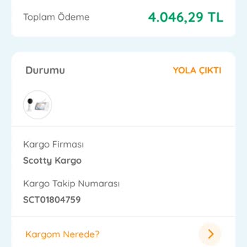 Ebebek Ürünümü Yollamadı