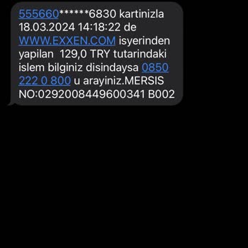 Exxen İptal Ettiğim Üyeliğime 2 Kere Ücret Aldı