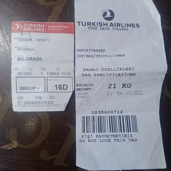 THY Kırık Bagaj Ve Geçersiz Referans Numarası Sorunu