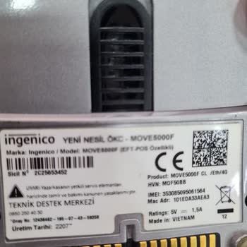 İngenico 5000F Yazar Kasa Sıkıntısı