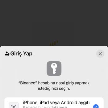 Binance Güvenlik Doğrulaması Diyor. Para Çekilmiyor Girişte Yapılmıyor