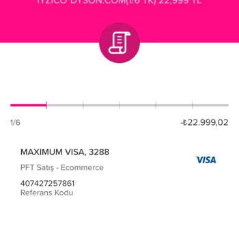 Dyson Ödeme Aldı Ama Sipariş Bilgisine Ulaşamıyoruz