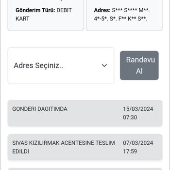 Kuryenet Sivas Acentesi 2 Km Mesafeye 2 Haftadır Kuryeyi Ulaştıramadı.