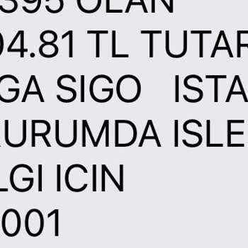 Doga Sigorta Bilgim Dışında Kartımdan Para Çekmiş