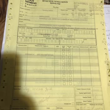 Siemens Ankastre Fırın Pişirme Sorunu Ve Servis Ücreti Endişesi