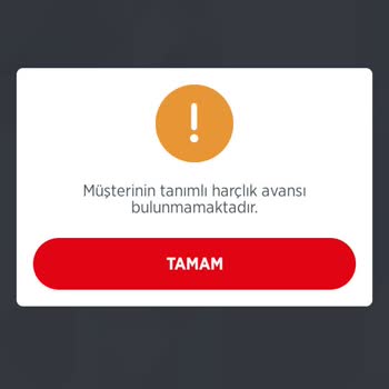 Ziraat Bankası Ziraat Harçlık Avans Kullanamıyorum
