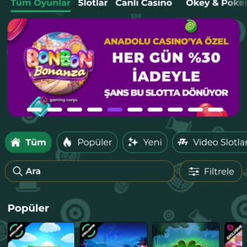 Anadolu Casino Da Oynama Oynatma
