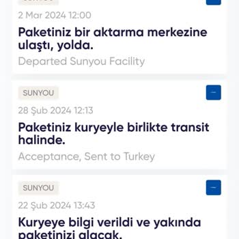 Aliexpress'ten Boş Poşet Teslimi