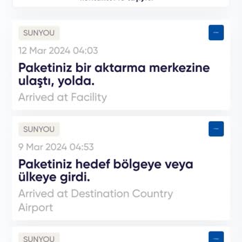 Aliexpress'ten Boş Poşet Teslimi