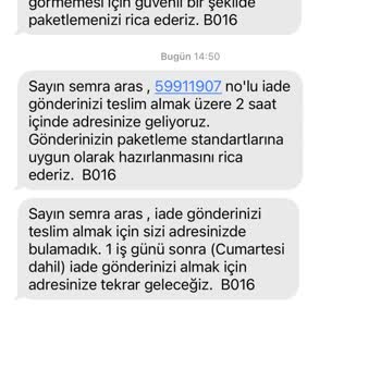 Kolay Gelsin Gün Boyu Bekledim, Paketim Alınmadı!