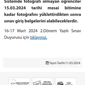 Milli Eğitim Bakanlığı (MEB) Sınav Tarihi Geç Açıklandı