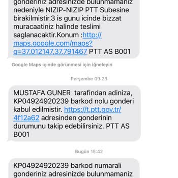 PTT Kargo Gaziantep Nizip PTT