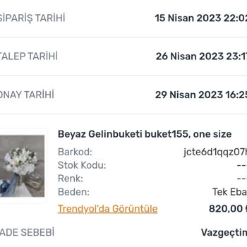 Trendyol Pazaryeri Satıcıları Olarak İade Süreci Çok Uzun