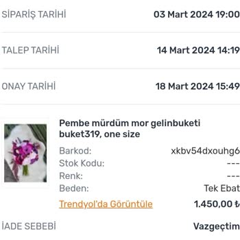 Trendyol Pazaryeri Satıcıları Olarak İade Süreci Çok Uzun