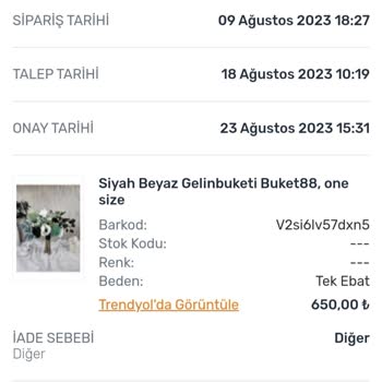 Trendyol Pazaryeri Satıcıları Olarak İade Süreci Çok Uzun