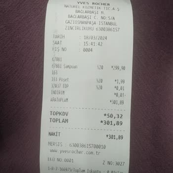 Yves Rocher Mağazanın Çok Pahalı Olması