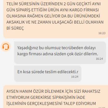 Trendyol Ve Aras Kargo'nun Çalışması