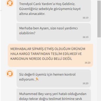 Trendyol Ve Aras Kargo'nun Çalışması