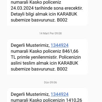 Albaraka Türk İzinsiz Kasko Yenileme